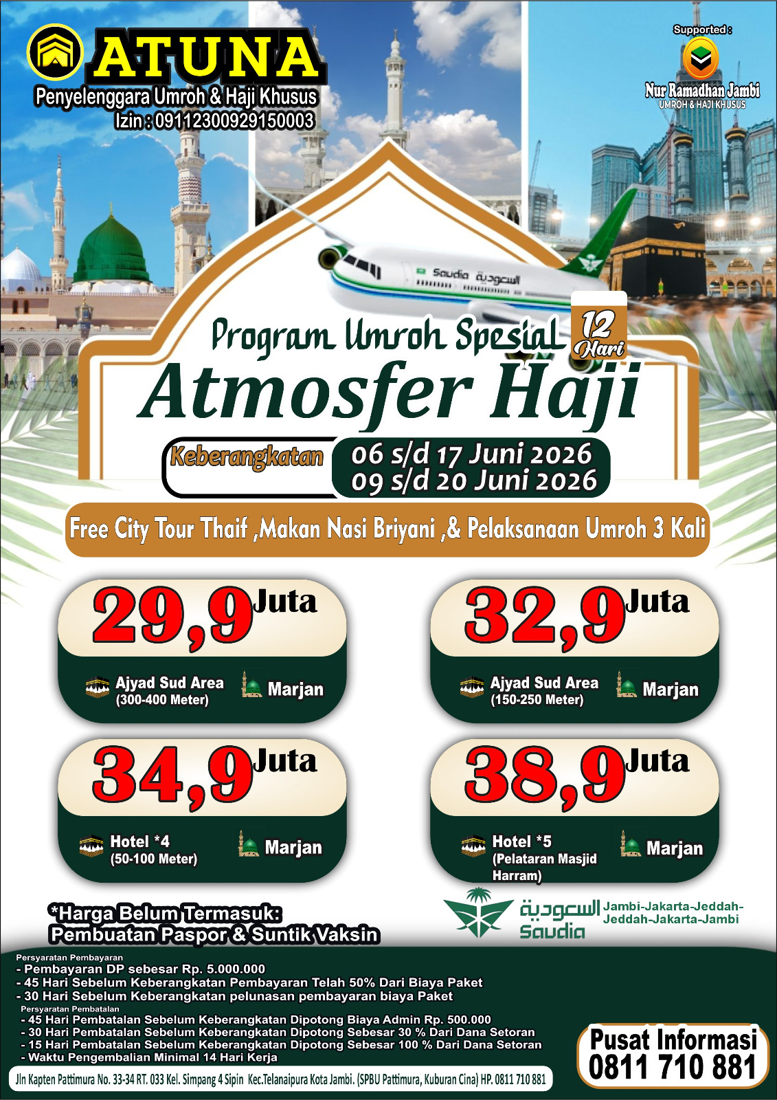 Travel Umroh Terpercaya di Jambi dengan Jaminan Pasti ...