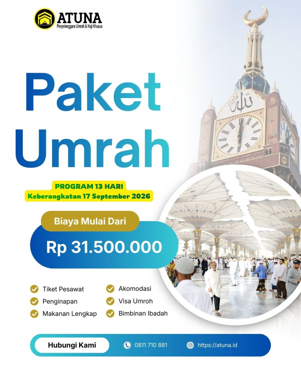 Umroh Promo Program 13 Hari